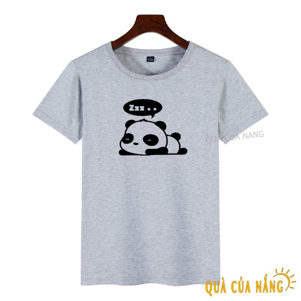 Áo Thun Nữ In Hình Panda Zzz.. Phong Cách AT-083 | BigBuy360 - bigbuy360.vn