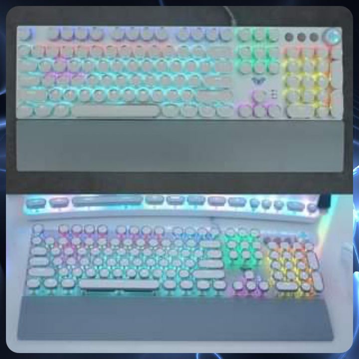 Bàn Phím Cơ Gaming Keycap Led F2088PK Bàn Phím Máy Tính Laptop Có Dây Keyboard Chơi Game
