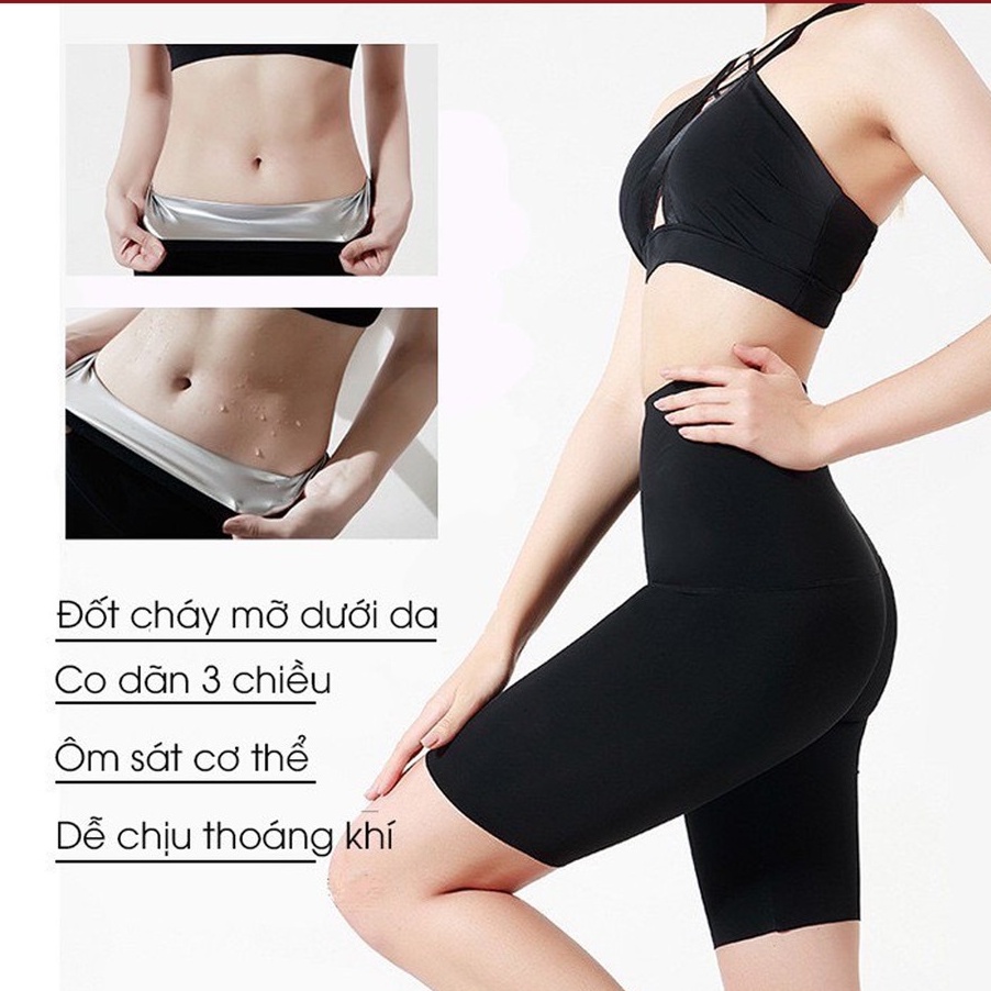 Quần Sinh Nhiệt Legging Giảm Cân Tan Mỡ Kích Thích Đổ Mồ Hôi Giảm Cân Nhanh DAN L&U 0407