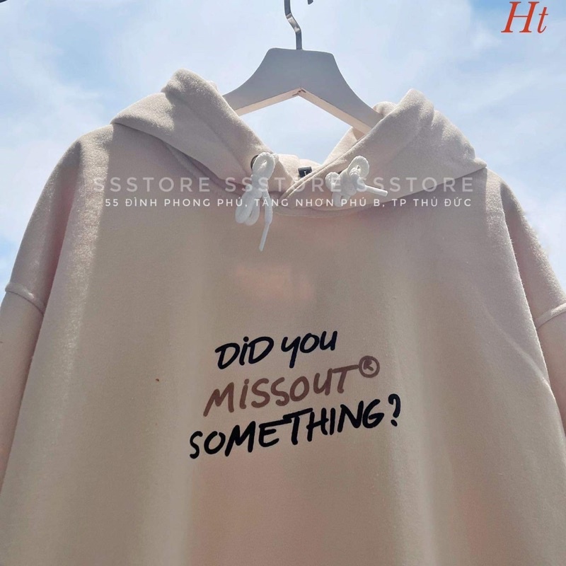 Áo hoodie DID YOU HT11