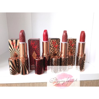 Son Charlotte Tilbury Red Hot Susan, Bond girl, Dangerous liason, Scarlet spell