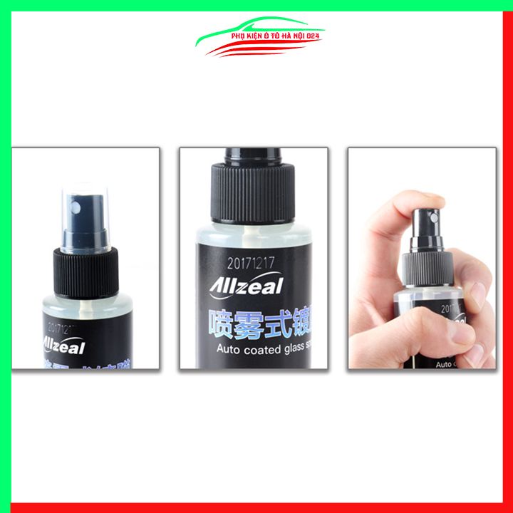 Bình xịt phủ nano làm bóng mới sơn xe chống thấm 100ml