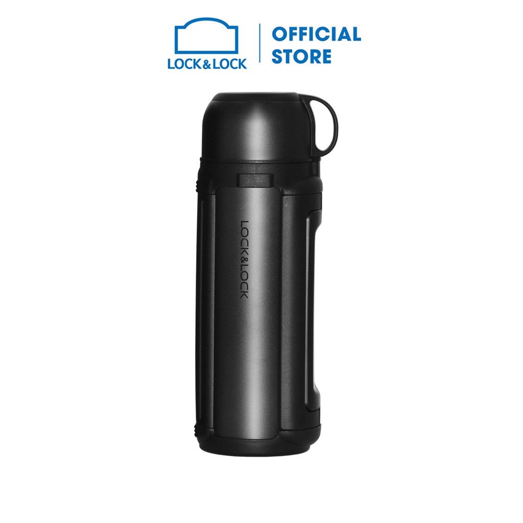 (LocknLock Chính hãng) LHC1427DG - Bình giữ nhiệt Lock&Lock New Giant Hot Tank 1.8L - Màu xám đậm