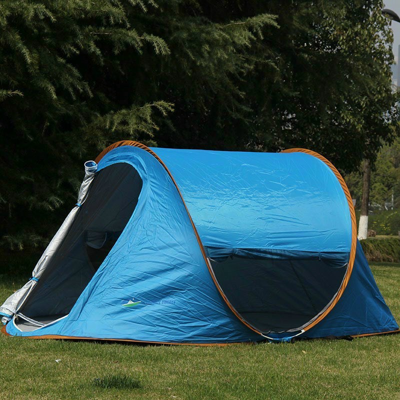 Lều du lịch, lều phượt cắm trại dã ngoại 2 lớp chống muỗi nắng mưa khi đi cắm trại