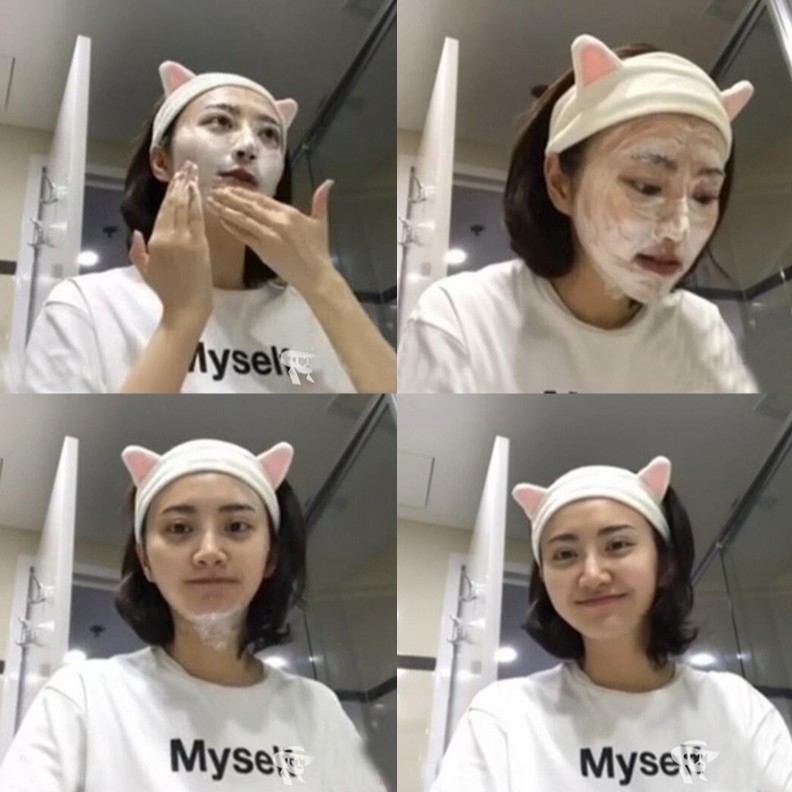 Xiaozhainv Băng Đô Tai Mèo Đơn Giản Dành Cho Nữ