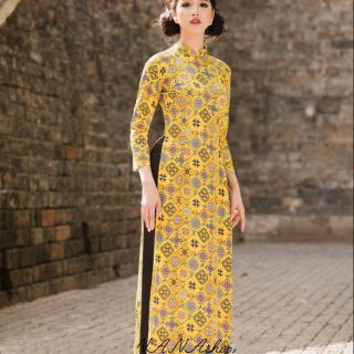 Áo dài truyền thống cô ba sài gòn