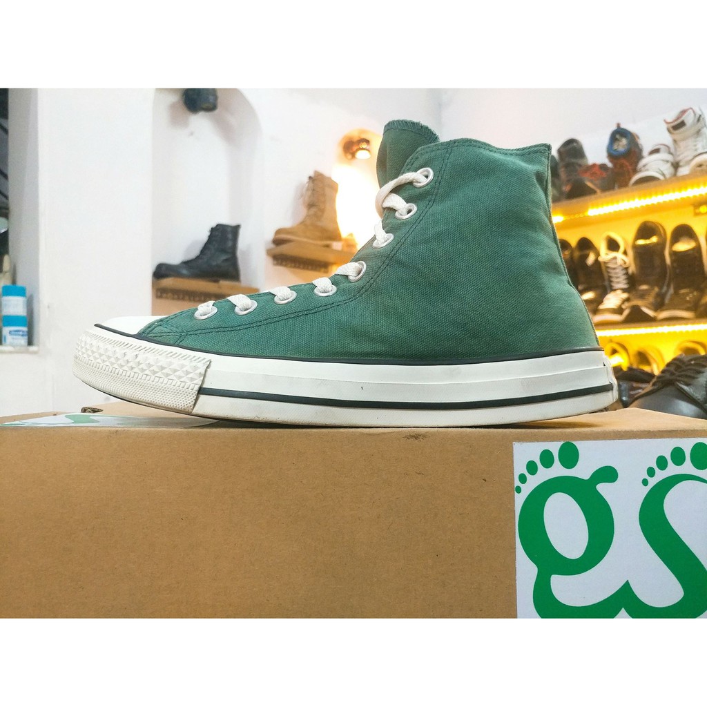 Giày thể thao chính hãng 2hand CONVERSE ALL STAR GROOM GREEN