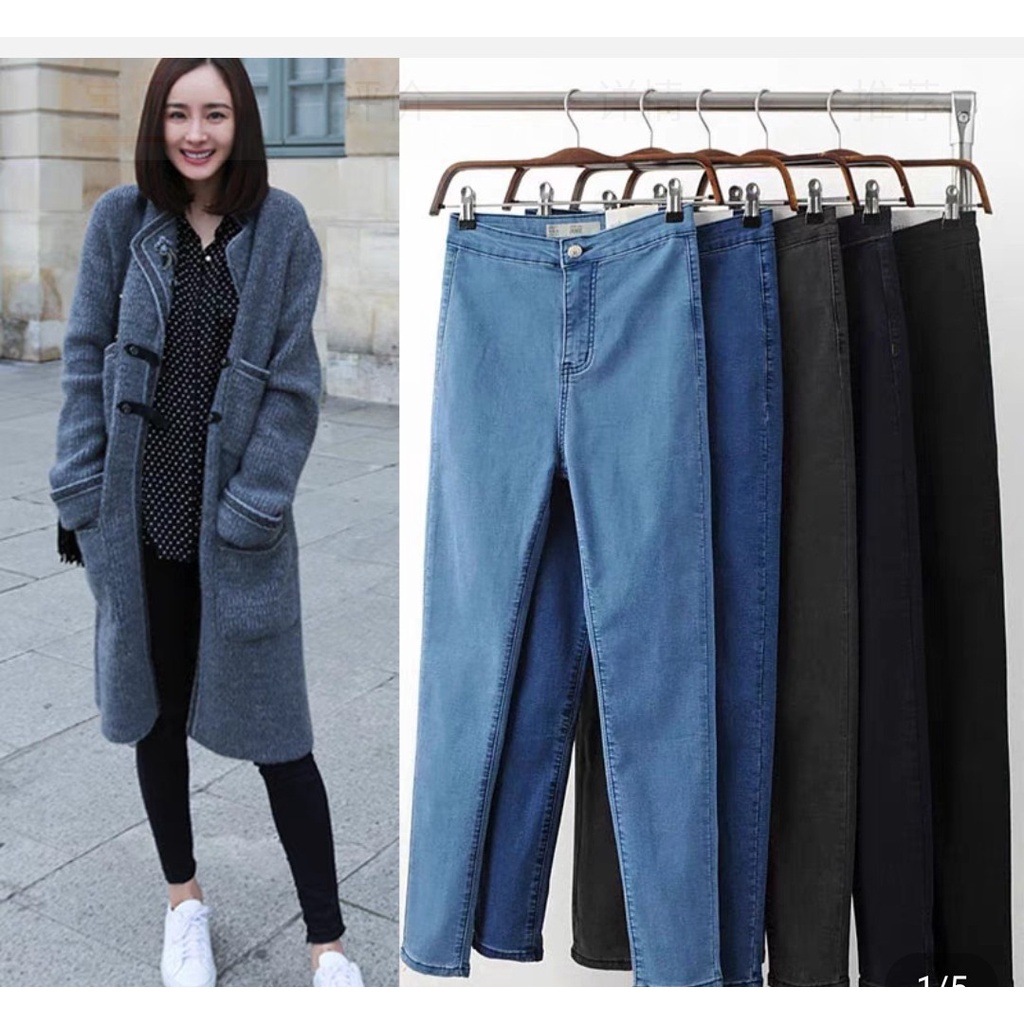 Quần jean nữ quần skinny quần bò nữ đẹp lưng cao tốn dáng co dãn thoải mái mẫu mới nhất 2022 SKShop22 | BigBuy360 - bigbuy360.vn