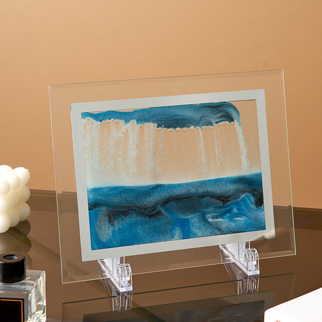 【Kloware】Tranh cát lún chuyển động 3D phong cách nghệ thuật trang trí không gian trang trí nội thất bắt mắt
