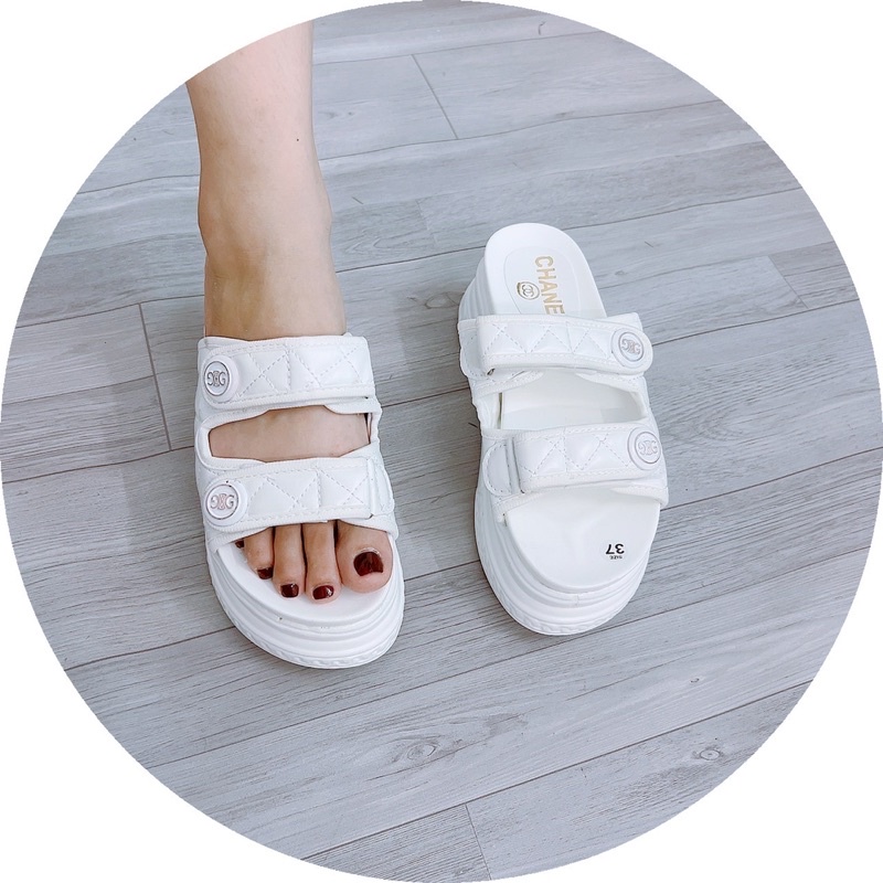 Dép đế xuồng 7p 2 quai chần chỉ Xa nel hàng loại 1