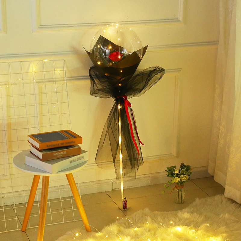 Bó Hoa Hồng Có Đèn Led Phát Sáng Độc Đáo