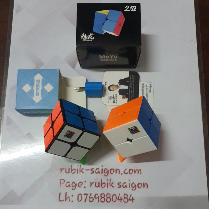Rubik Meilong 2x2 M( nam châm chính hãng)