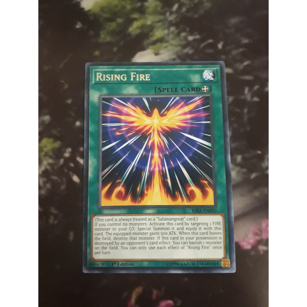 Thẻ bài Yugioh - Rising Fire
