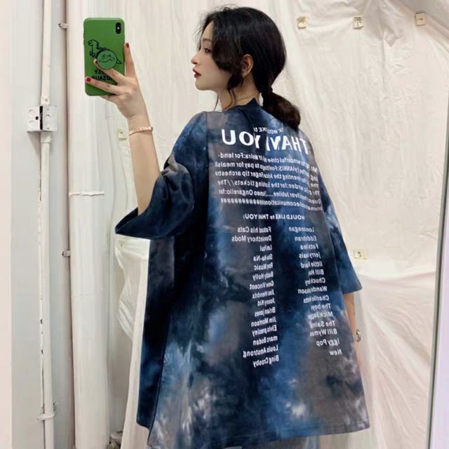 Áo loang màu ulzzang