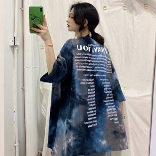 Áo loang màu ulzzang