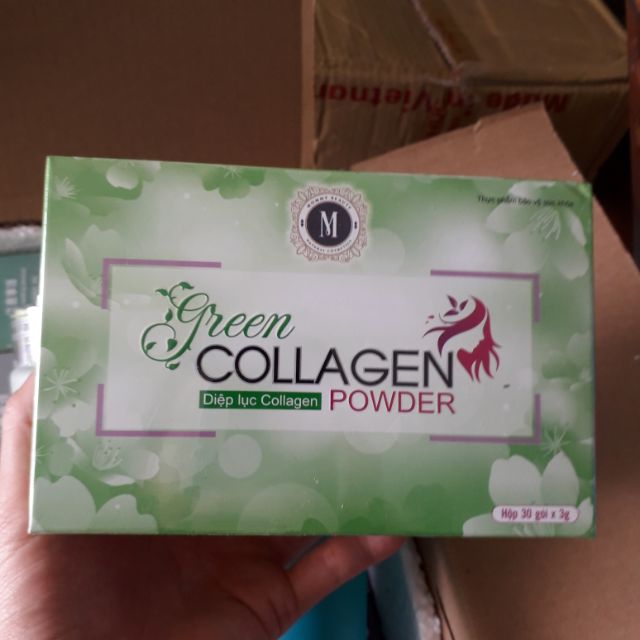 Diệp lục collagen