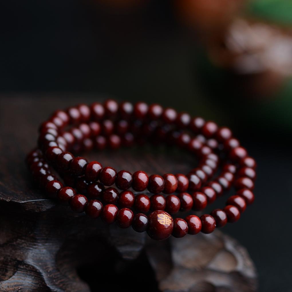 [toyman] Vòng Tay Chuỗi Hạt Gỗ 108 Hạt Cầu Nguyện Unisex