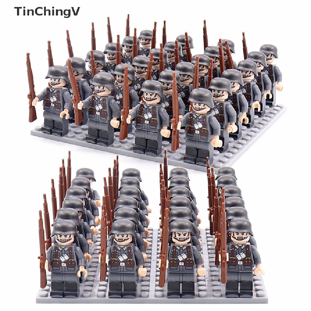[TinChingV] Đồ Chơi Mô Hình Lính Quân Đội Đức Liên Xô US UK Trung Quốc Lính Quân Đội