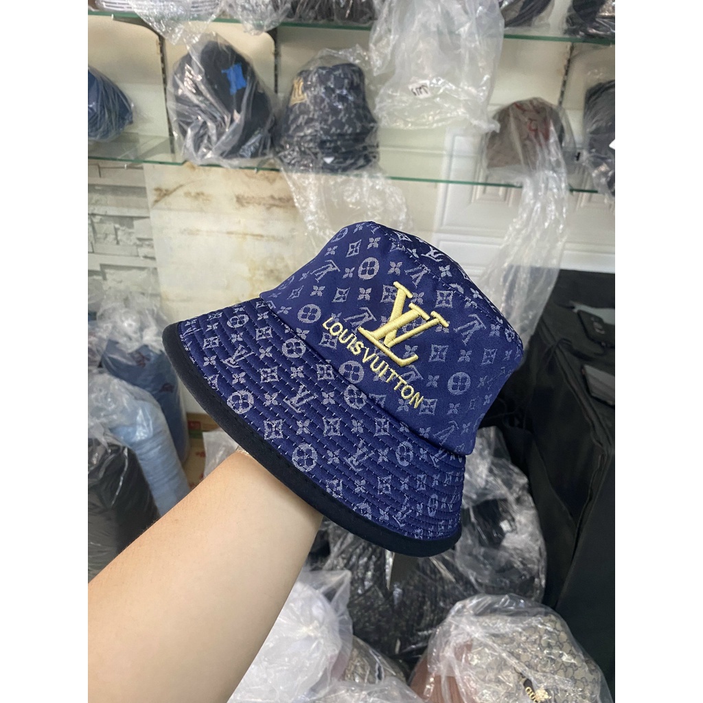 GIAO HÀNG HỎA TỐC - MŨ NÓN BUCKET LỜ VÊ THÊU LOGO VÀNG - TXGS-N213