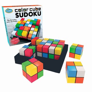 KHỐI SUDOKU MÀU VUI NHỘN ĐỘC ĐÁO (COLOR CUBE SUDOKU )