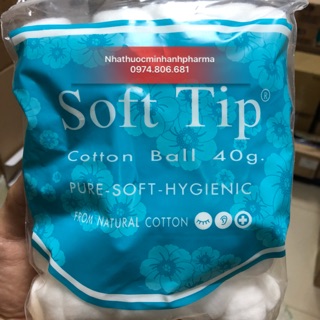 Bông tròn Soft Tip