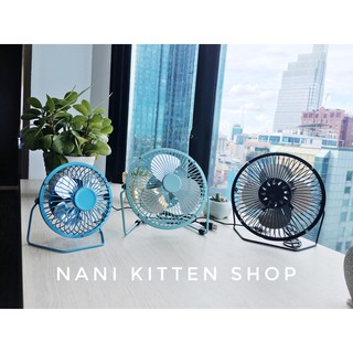 [ Hình thật] Quạt để bàn mini inox chạy USB