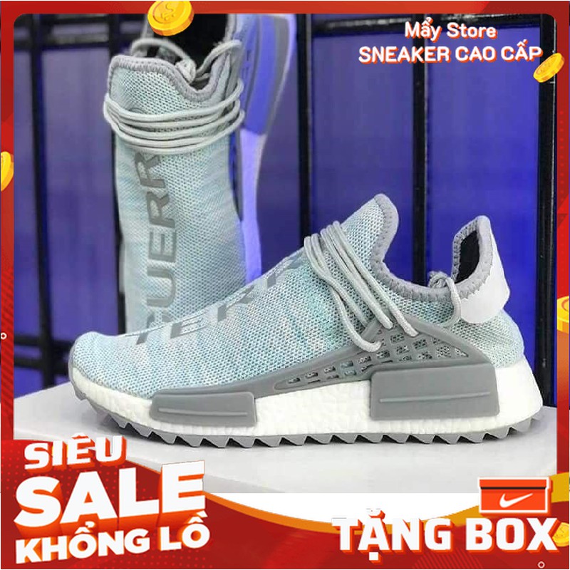 Giày Adidas human race xanh mẫu mới