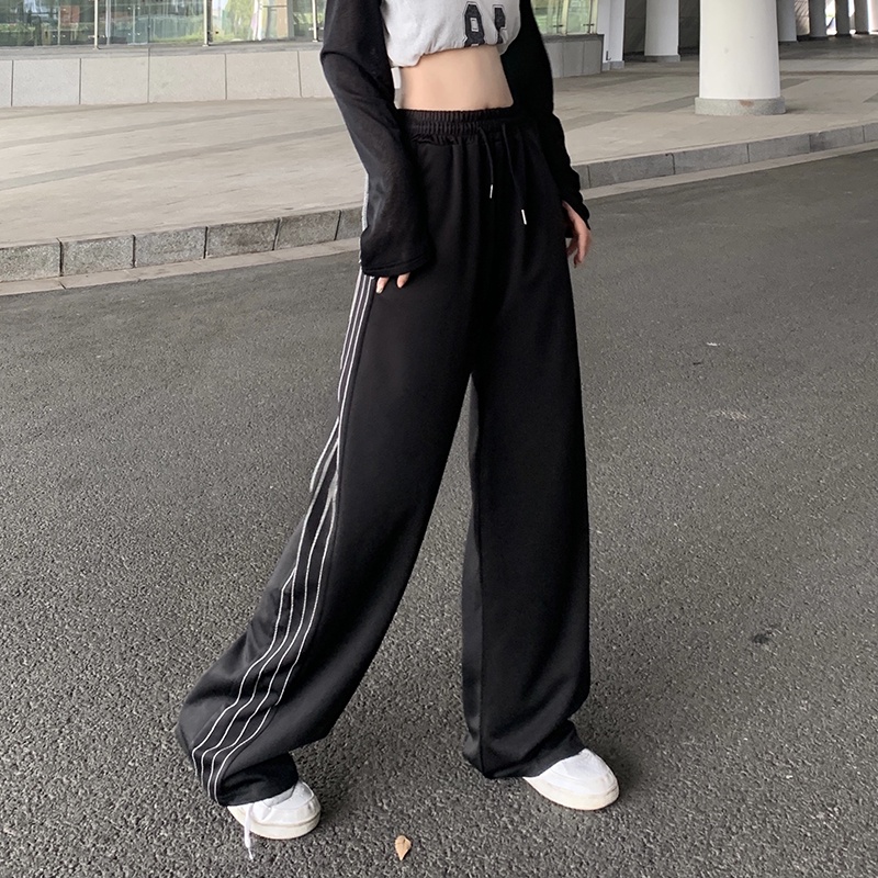 Quần ống rộng SUXI phong cách cổ điển thanh lịch dành cho nữ