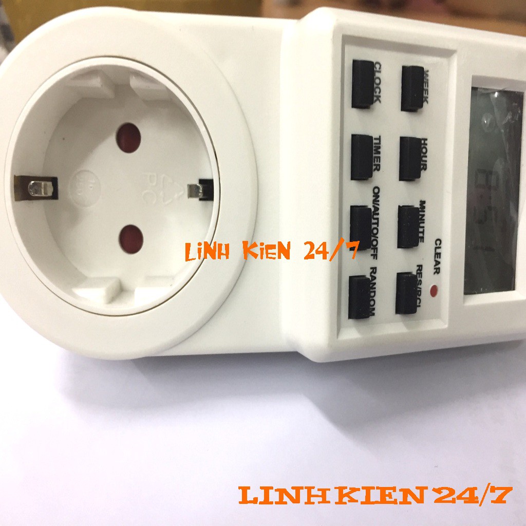 Ổ Cắm Hẹn Giờ Điện Tử  6A 230V