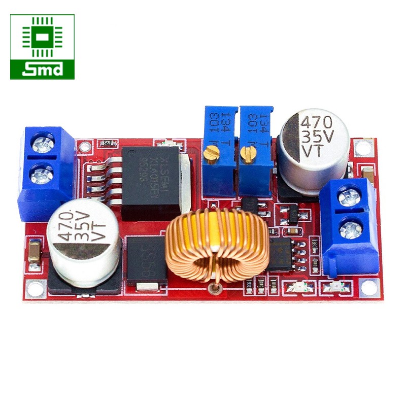 Mạch Hạ áp chỉnh dòng XL4015, 5A DC-DC Buck đòng điện điều chỉnh ổn áp ngồn DC 3V3,4,2V 12V 12,6V Sạc pin hạn dòng