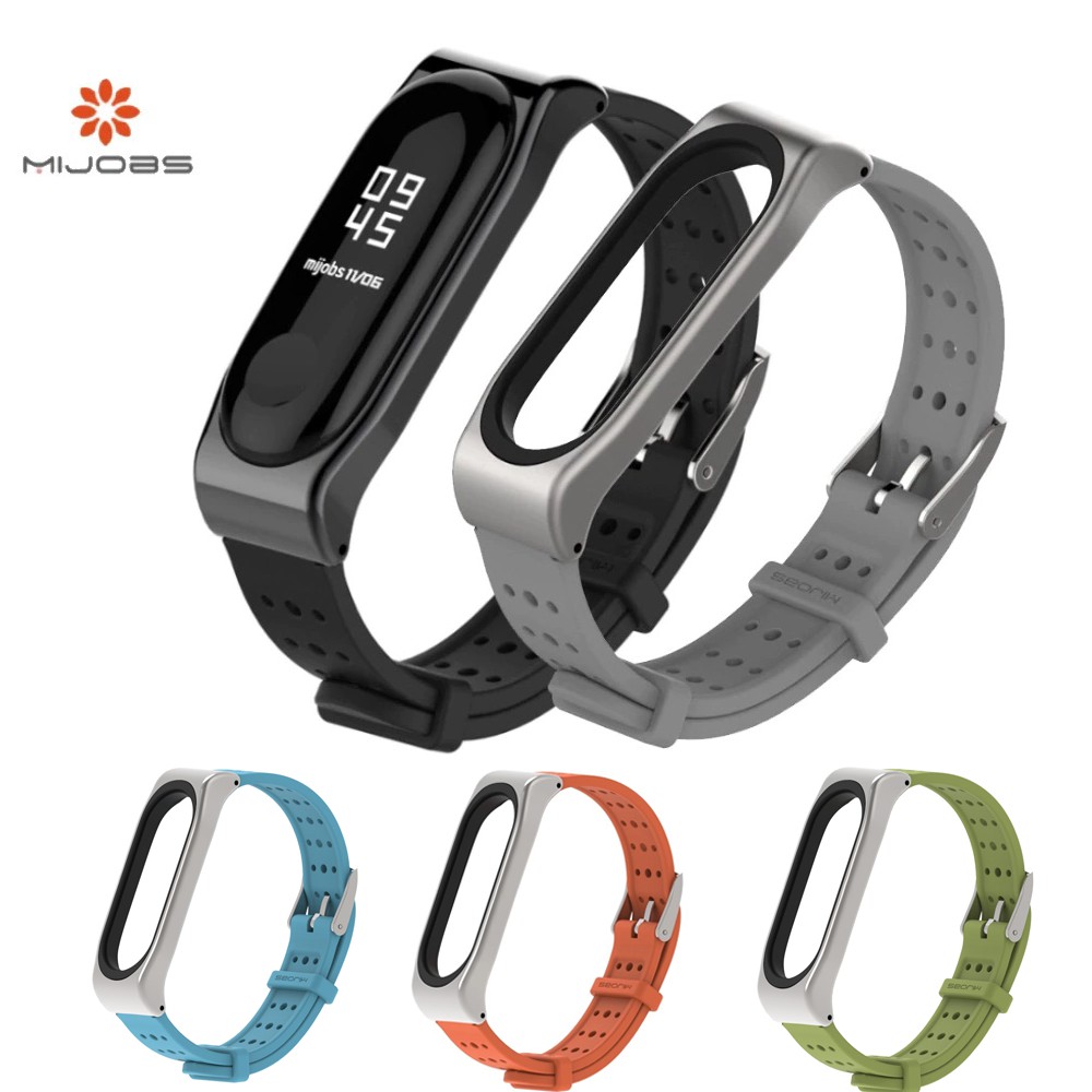 Dây đeo miband 4 Mijobs Classic Young