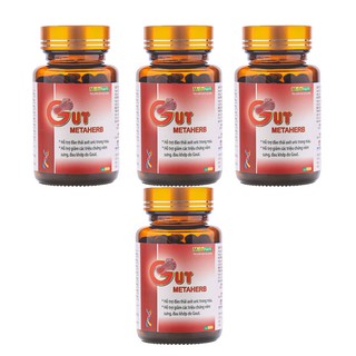Combo 4 hộp Viên Gut Metaherb - hỗ trợ điều trị bênh gut - chính hãng đầy đủ giấy tờ