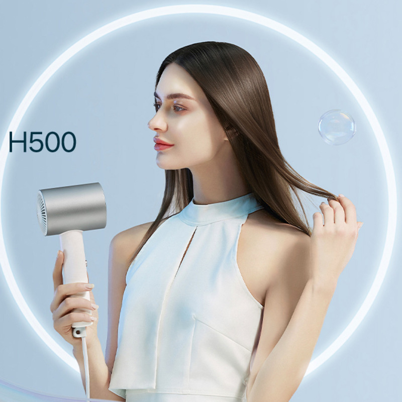 Máy sấy tóc ion âm chuyên nghiệp xiaomi h500 với đầu hút từ tính chất lượng cao tiện dụng