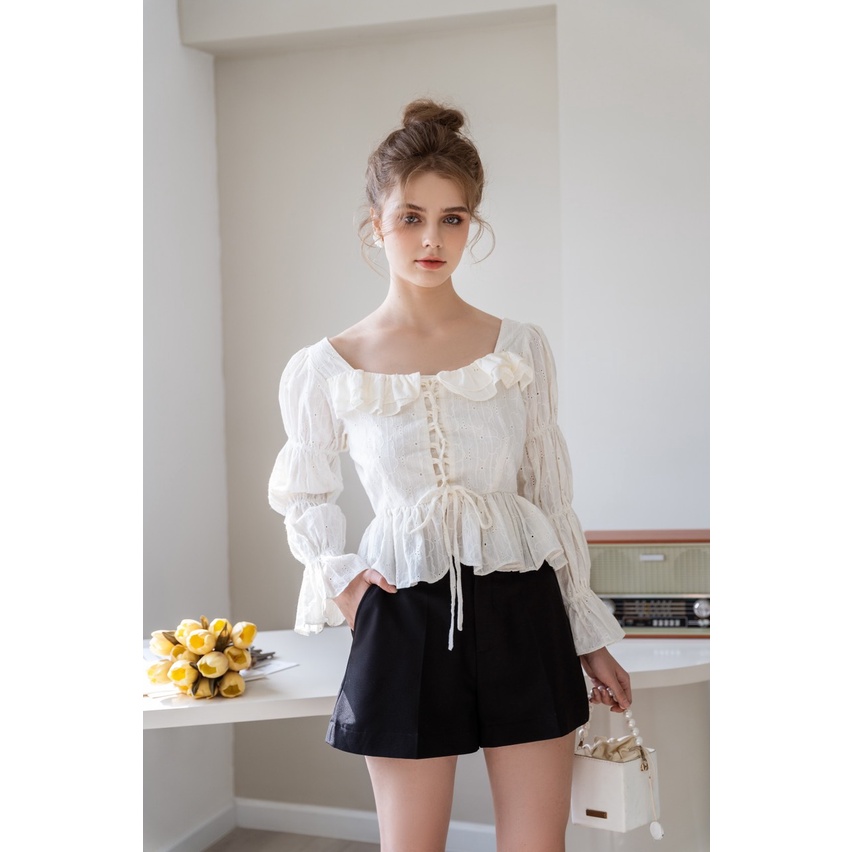 Dorie shirt + Black short