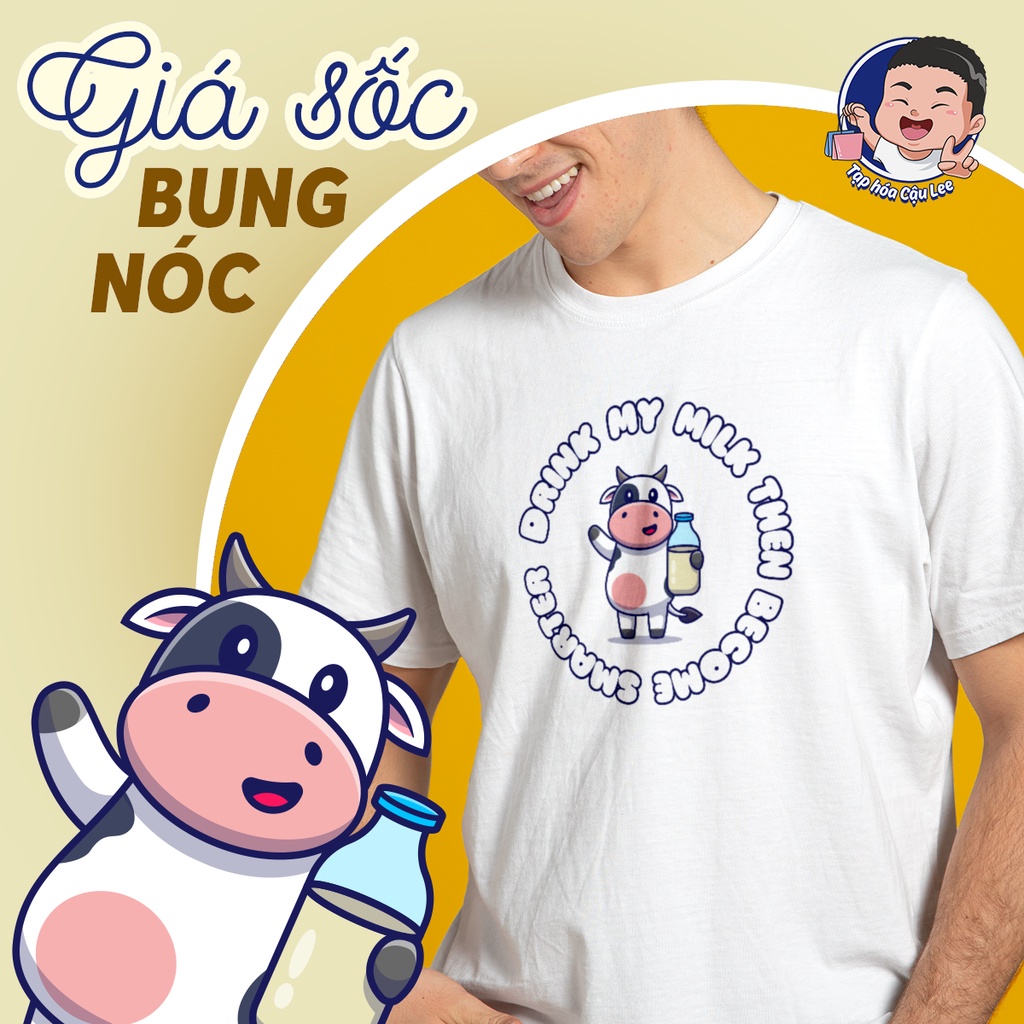 [ GIÁ TỐT ] ÁO THUN IN HÌNH CUTE UNISEX