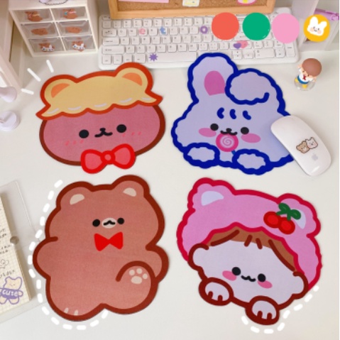 Miếng lót chuột hoạt hình LOT2 Bàn di chuột cute dễ thương