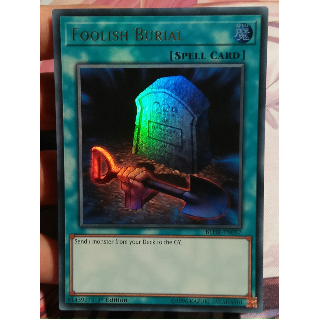 Thẻ Bài Yugioh: Foolish Burial BLHR-EN057