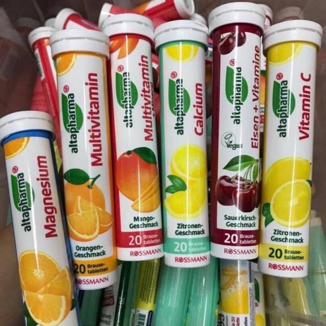 Sủi Đức ống 20 viên hỗ trợ đề kháng của cơ thể.