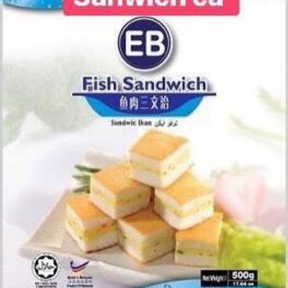 Sandwich cá EB Malaysia 500g