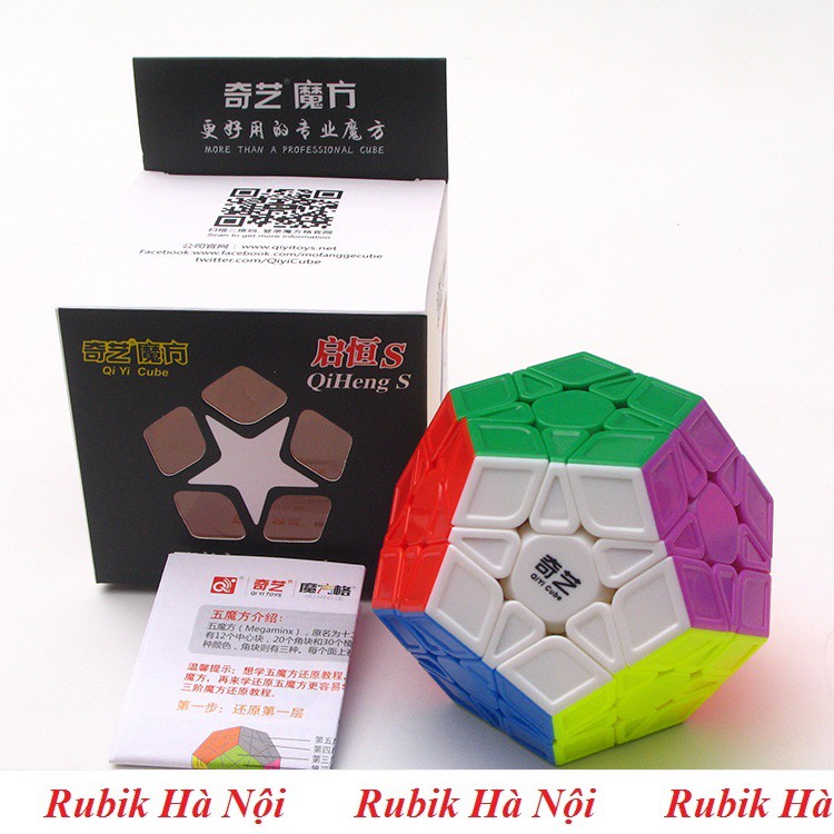 Rubik Megaminx Qiheng S Đen/Stickerless