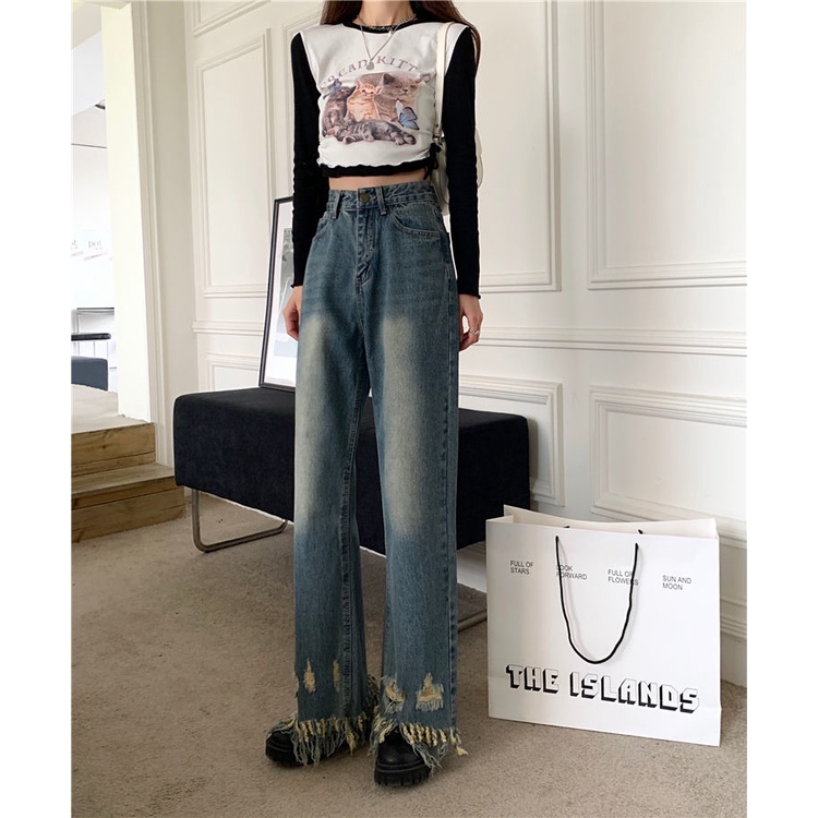 Women's Fashion Loose Jeans