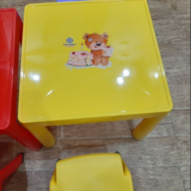 BÀN GHẾ MẦM NON CHO BÉ - BÀN GHẾ VIỆT NHẬT, SONG LONG ( BÁN RỜI BÀN - GHẾ )