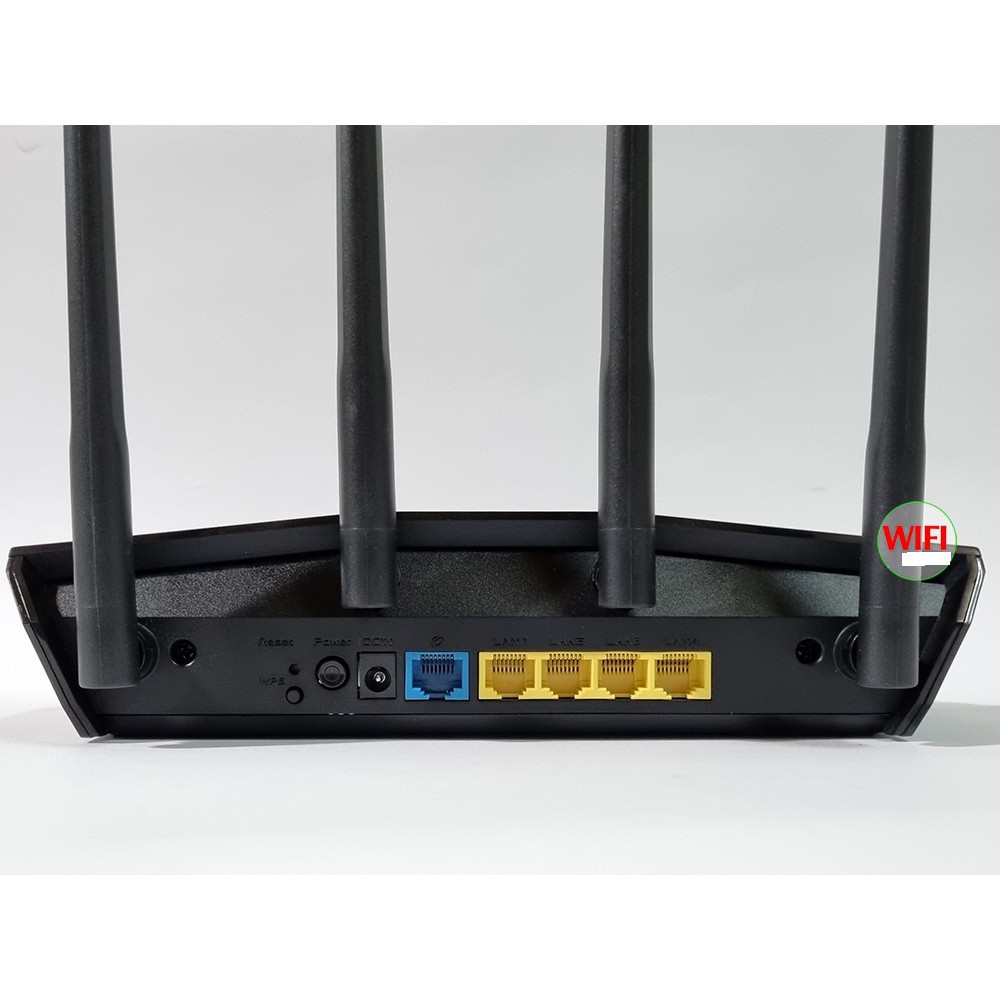 Router Wifi ASUS RT-AX56U V2, Băng tầng kép, Chuẩn AX1800, Chíp xử lý quad-core 1,5Ghz