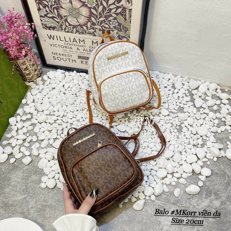 Balo Mini Chữ M.K Mẫu Mới, Balo Nữ