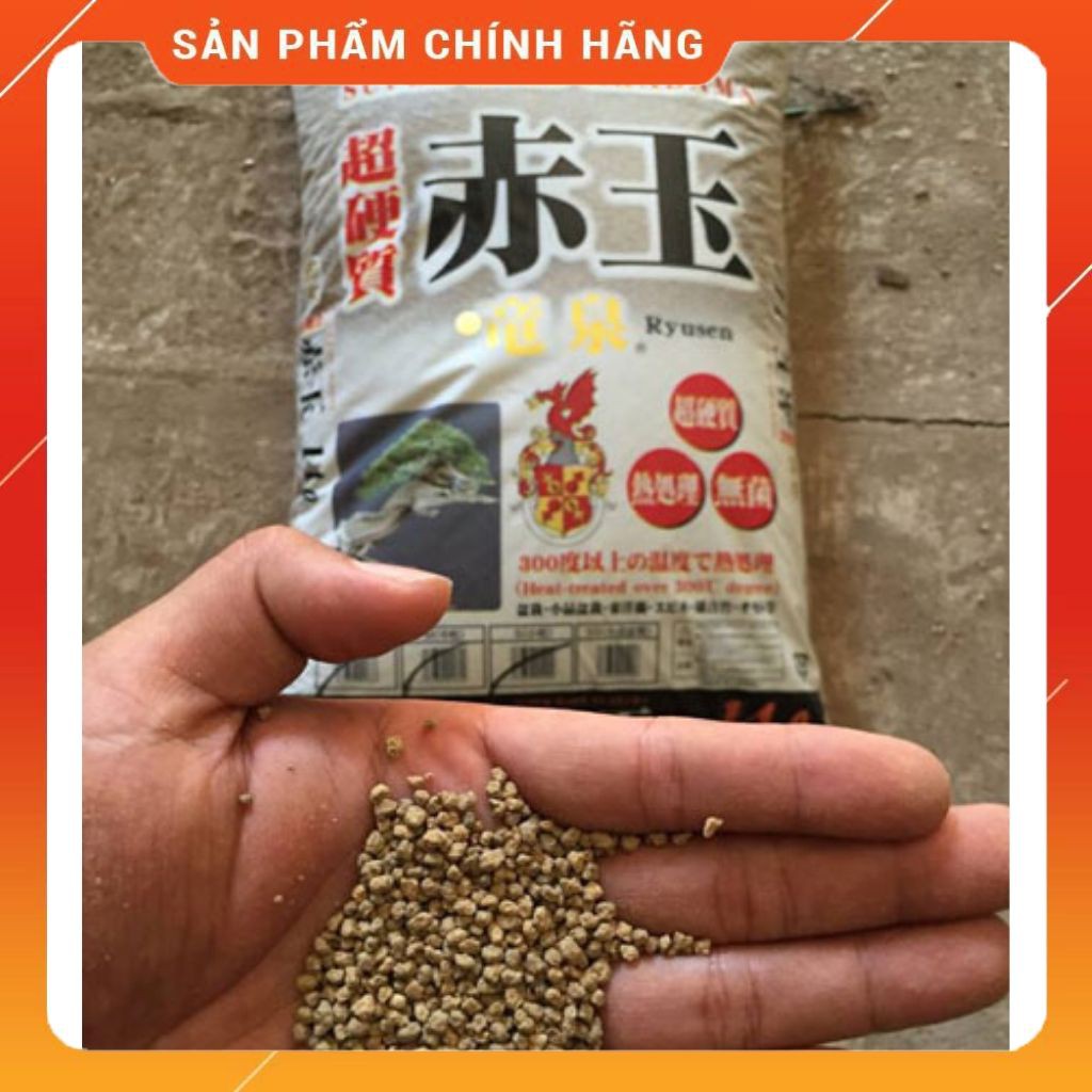 Phân nền Akadama /Đất Akadama Ryusen Nhật Bản ( Bao 14 lít)