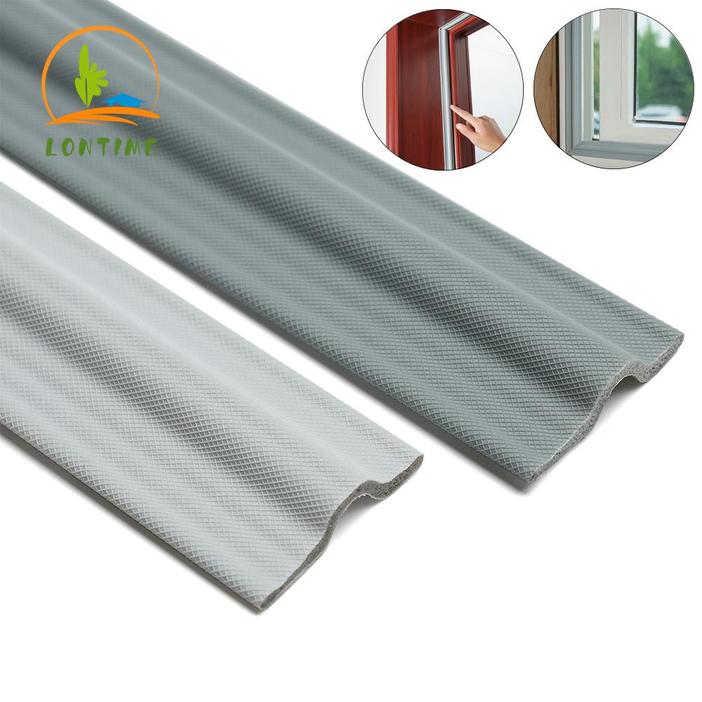 2 meter/rolls PU Foam Sealing Strip Window Stickers Soundproof Windproof