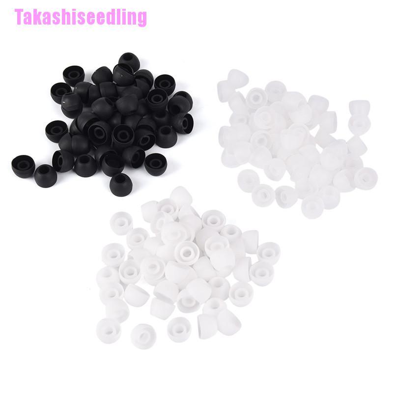 Bộ 50 vỏ bọc đầu tai nghe silicon mềm mại chuyên dùng