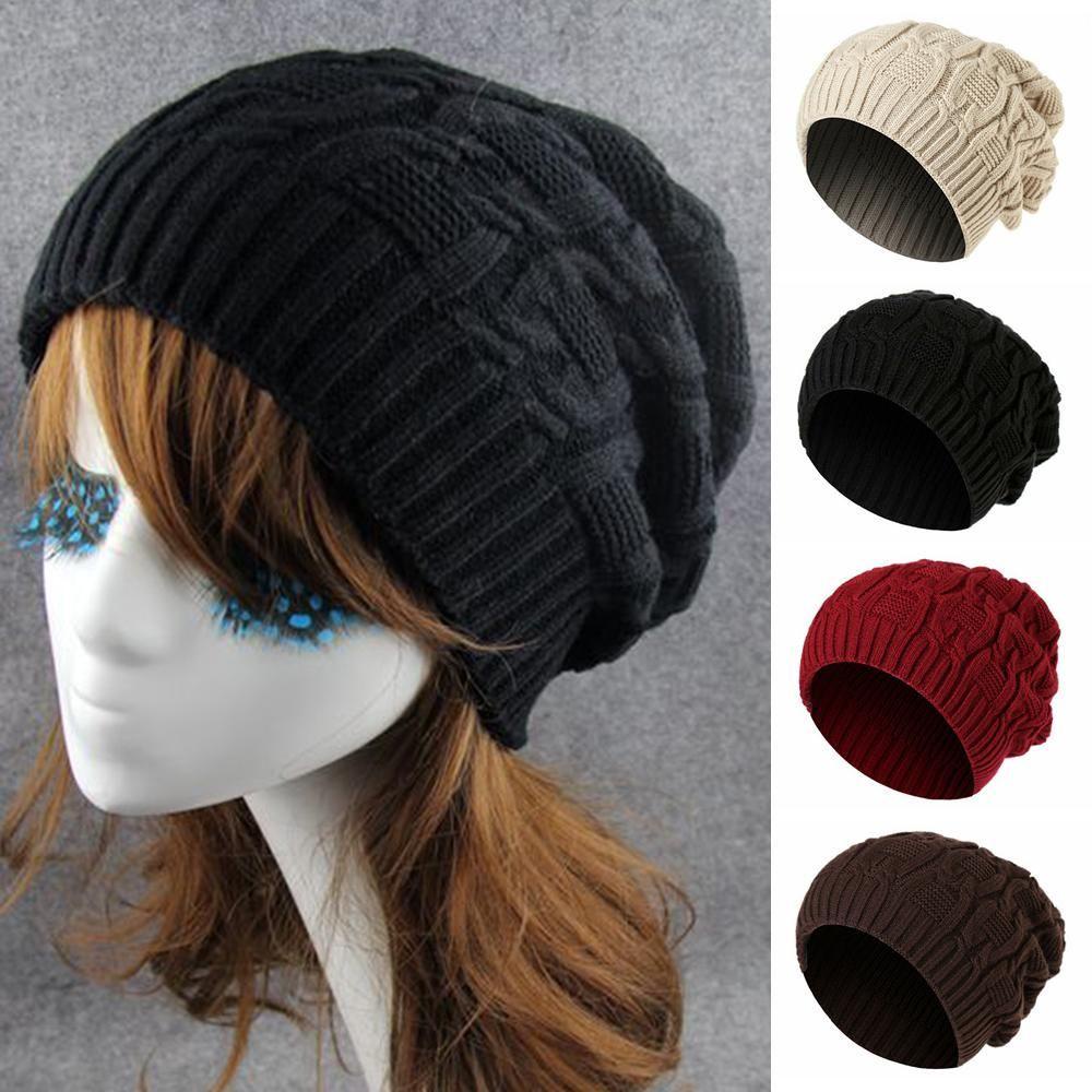 Mũ Beanie Dệt Kim Thiết Kế Xoắn Ốc Thời Trang 2019 Mới