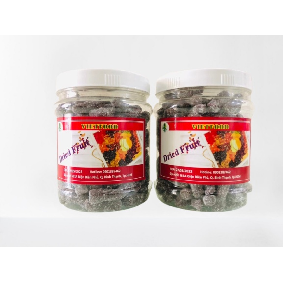 Hộp 500gr Kẹo dâu tằm Đà Lạt dẻo ngon - VIETFOOD