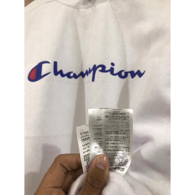 Áo Sweater 100% Chính Hãng In Logo Champion Phong Cách Nhật Bản Cho Nam Nữ